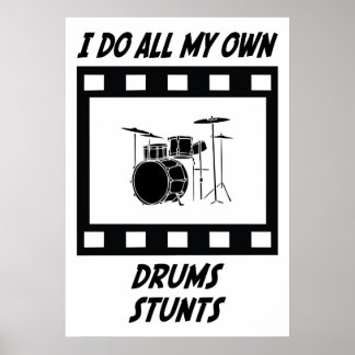 Drums Stunts Poster
