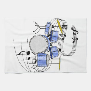 Drums Tea Towel