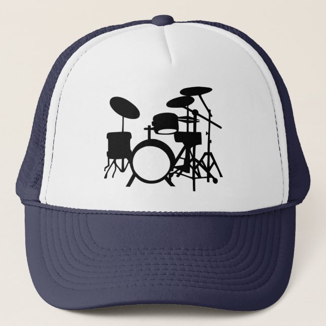 Drums Trucker Hat (Front)