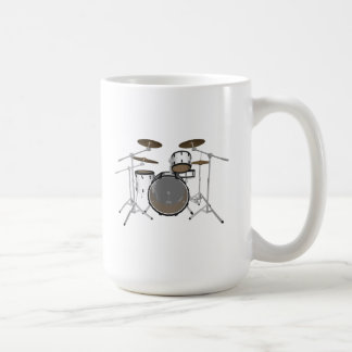 Drums: White Drum Kit: 3D Model: Coffee Mug