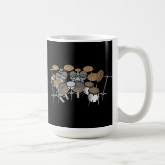 Drums: White Drum Kit: 3D Model: Coffee Mug