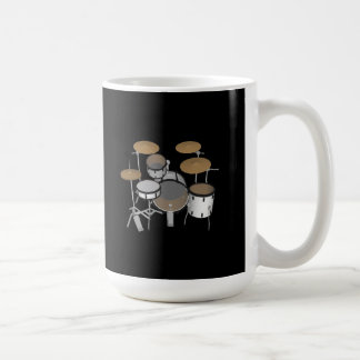 Drums: White Drum Kit: 3D Model: Coffee Mug
