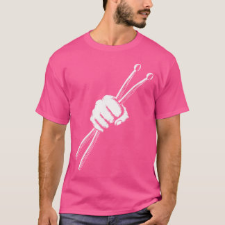 Drumset Cool Drumsticks Drumming Drums Rock Music T-Shirt