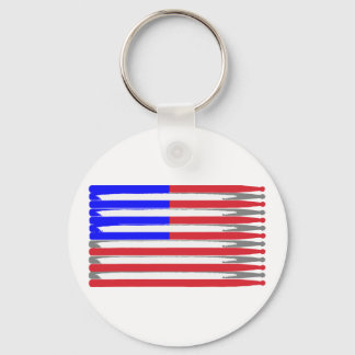Drumsticks Key Ring