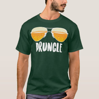 Druncle Drunk Uncle Cute Craft Beer Drinkers T-Shirt