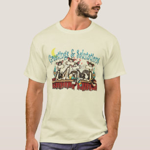 Drunk Cats, Greetings and Salutations T-Shirt