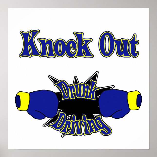 Drunk Driving Poster (Front)