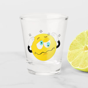 Drunk Emoji Shot Glass