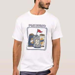Drunk Golfer Plastered T-Shirt