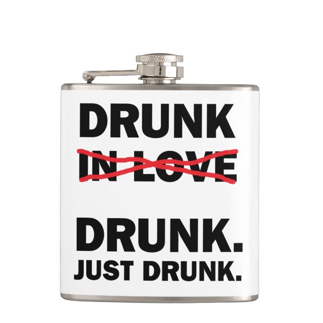 Drunk Hip Flask (Front)