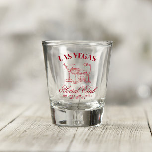 Drunk In Love Cocktails Bachelorette Social Club Shot Glass