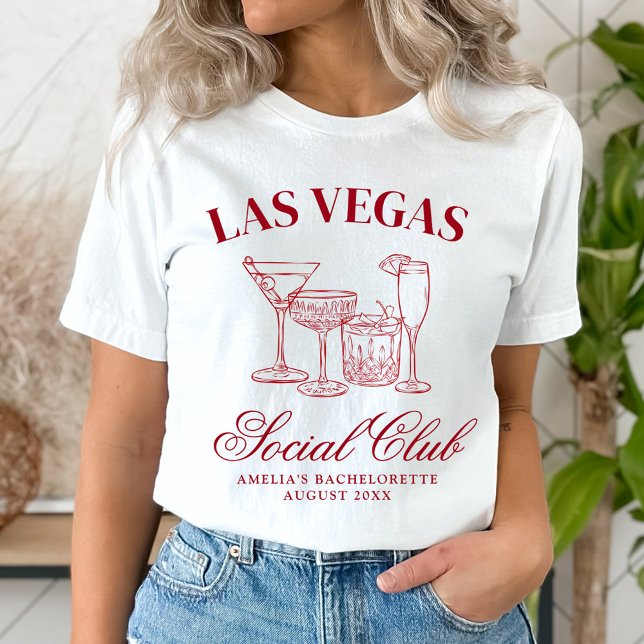 Drunk In Love Cocktails Bachelorette Social Club T-Shirt (Creator Uploaded)