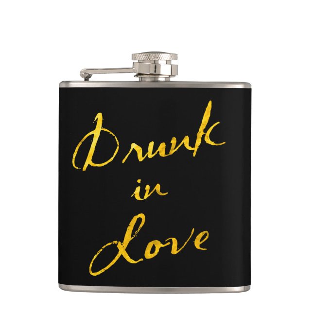 Drunk in Love Flask (Front)