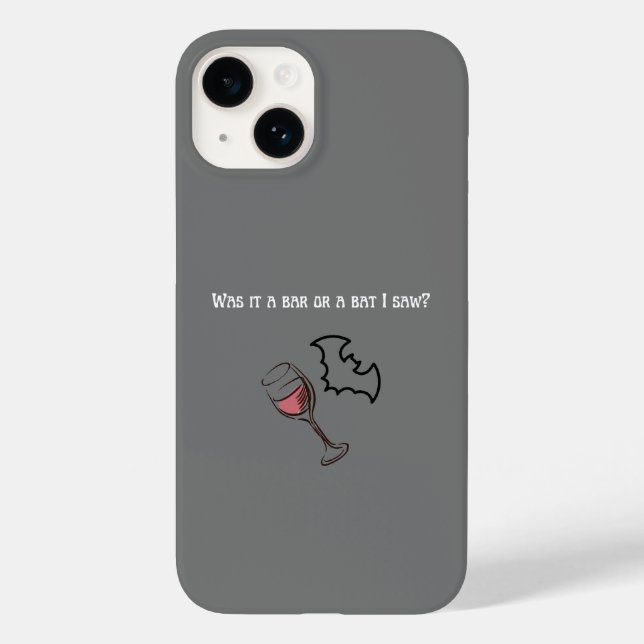 Drunk Man Funny Phrase Case-Mate iPhone Case (Back)