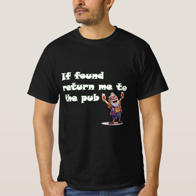 Drunk Man T-Shirt (Front)