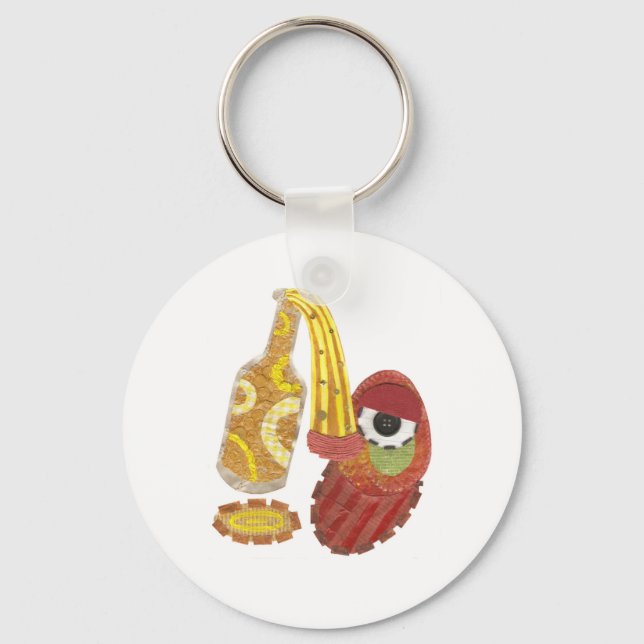 Drunk Mango Keyring (Front)