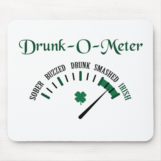 Drunk Meter Mouse Mat (Front)