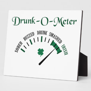 Drunk Metre Plaque