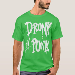 Drunk on Punk Straight Edge Sober Lifestyle T-Shirt