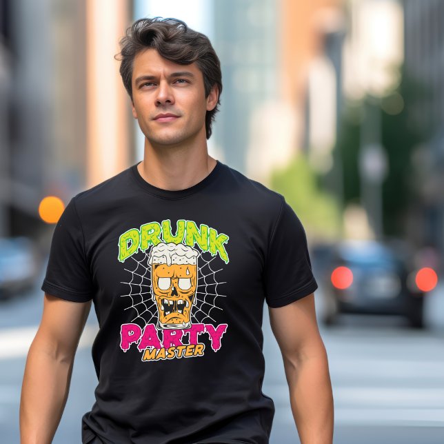 Drunk Party Master Zombie T-Shirt (Creator Uploaded)