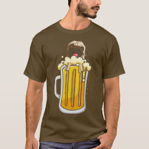 Drunk Pug Dog T-Shirt