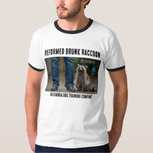 Drunk Raccoon  T-Shirt