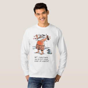 Drunk Santa long sleeve shirt