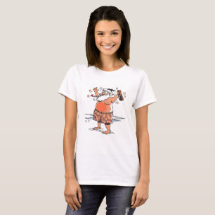 Drunk Santa women white T-shirt