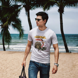 Drunk Turkey Thanksgiving T-Shirt