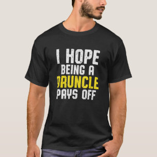 Drunk Uncle Drinking Druncle 0 T-Shirt