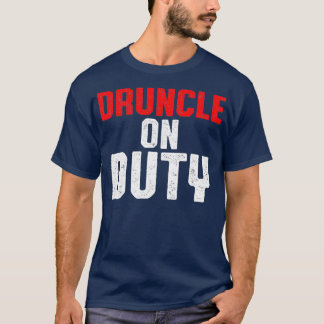 Drunk Uncle Funny Drinking Druncle _60 T-Shirt