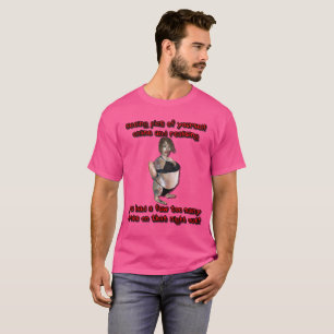 Drunk Woman Had Too Many Drinks on Night Out T-Shirt