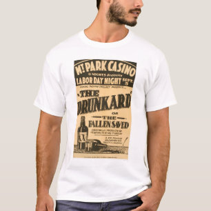 Drunkard Comedy Barnum 1938 WPA T-Shirt