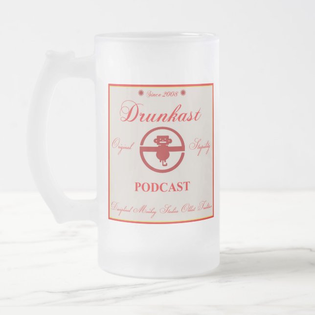 Drunkast Podcast Mug (Left)