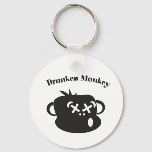 Drunken Monkey Keychain