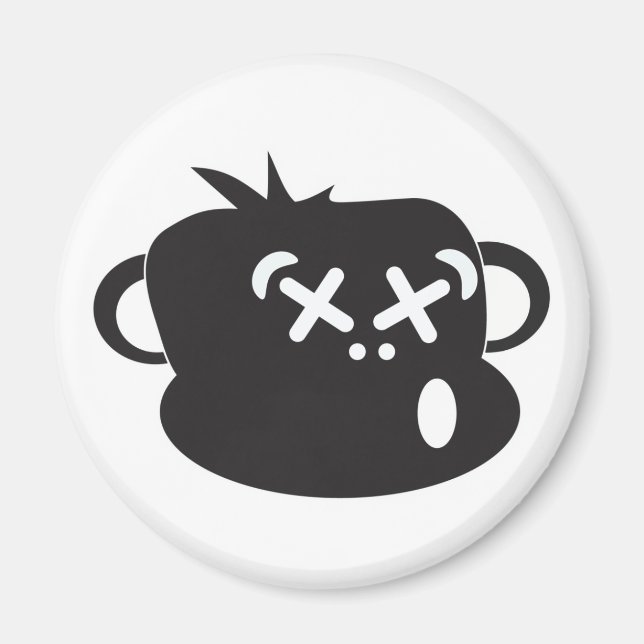 Drunken Monkey Magnet (Front)