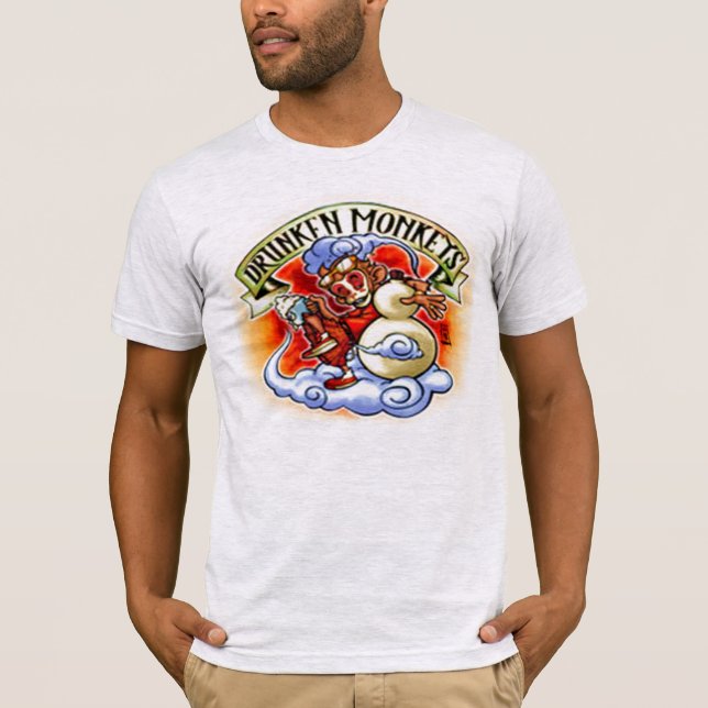 Drunken Monkeys T-shirt (Front)