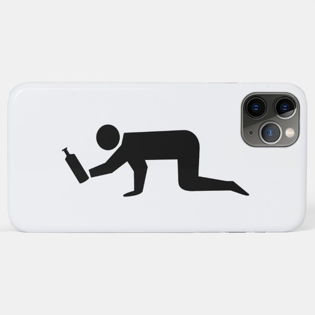 Drunken People Case-Mate iPhone Case (Back (Horizontal))