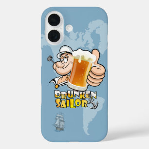 Drunken Sailor iPhone 16 Case
