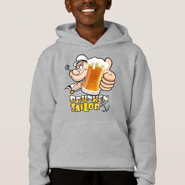 Drunken Sailor | Kids Hoodie (Front)