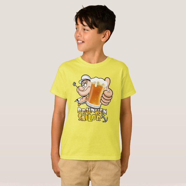 Drunken Sailor | Kids T-Shirt (Front Full)