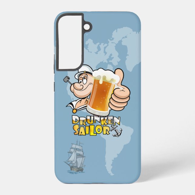 Drunken Sailor | Samsung Galaxy S22+ Case (Back)