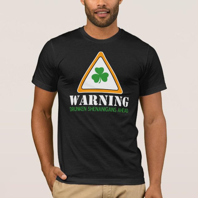 Drunken Shenanigans St. Patrick's Day Shirt (Front)