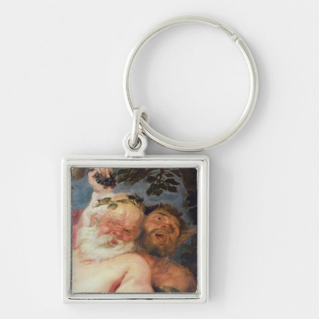 Drunken Silenus Supported by Satyrs, c.1620 Key Ring (Front)