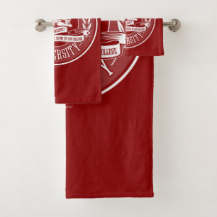 Drunken State University Bath Towel Set