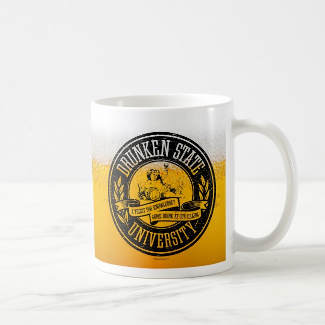 Drunken State University Coffee Mug (Right)