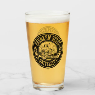 Drunken State University Glass