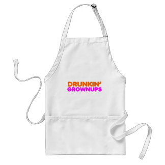 drunkin grownups standard apron