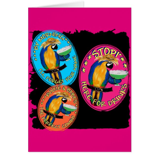 DRUNKIN PARROTS (Front)