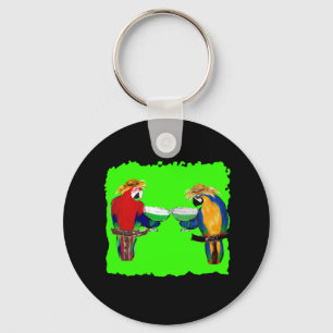 Drunkin Parrots Key Ring